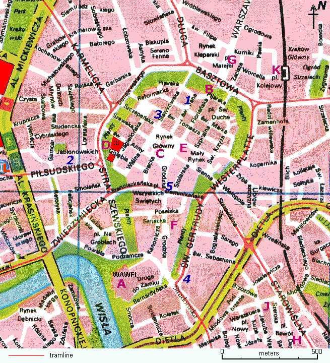 Cracow Map