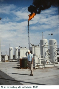 Dubai oil well