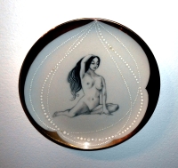 nude on plate